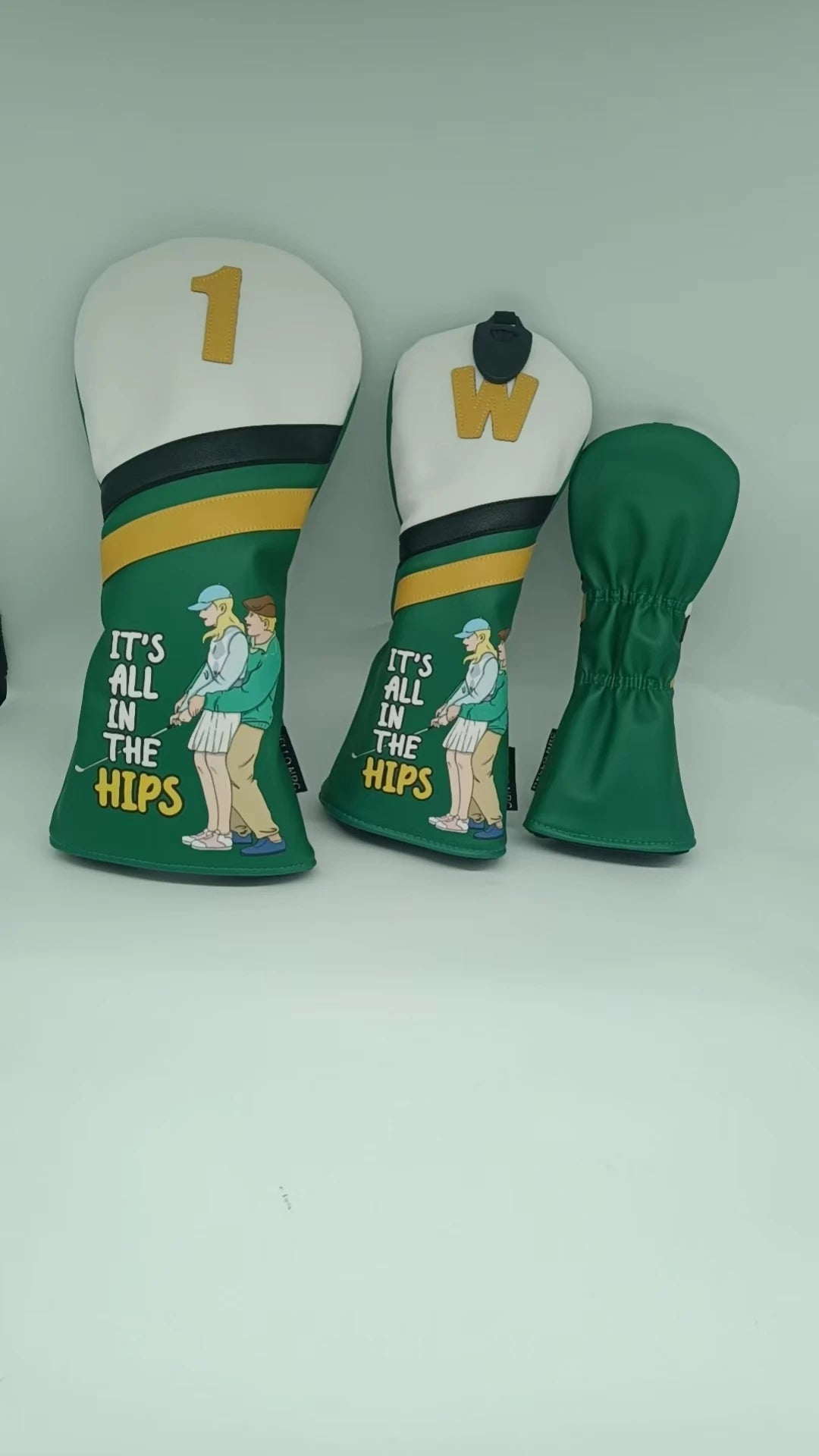 1Pcs Golf Club Covers For Woods And Driver Funny Driver Headcovers.