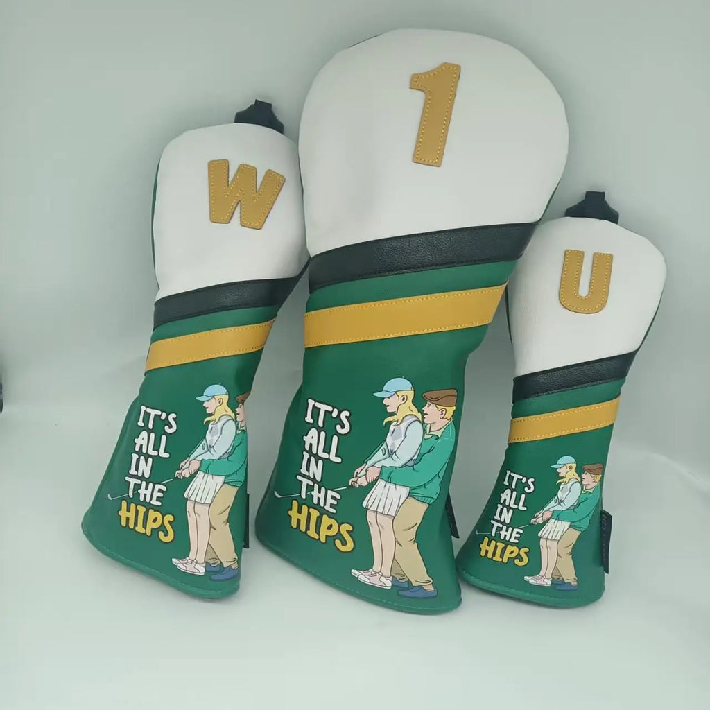 1Pcs Golf Club Covers For Woods And Driver Funny Driver Headcovers.