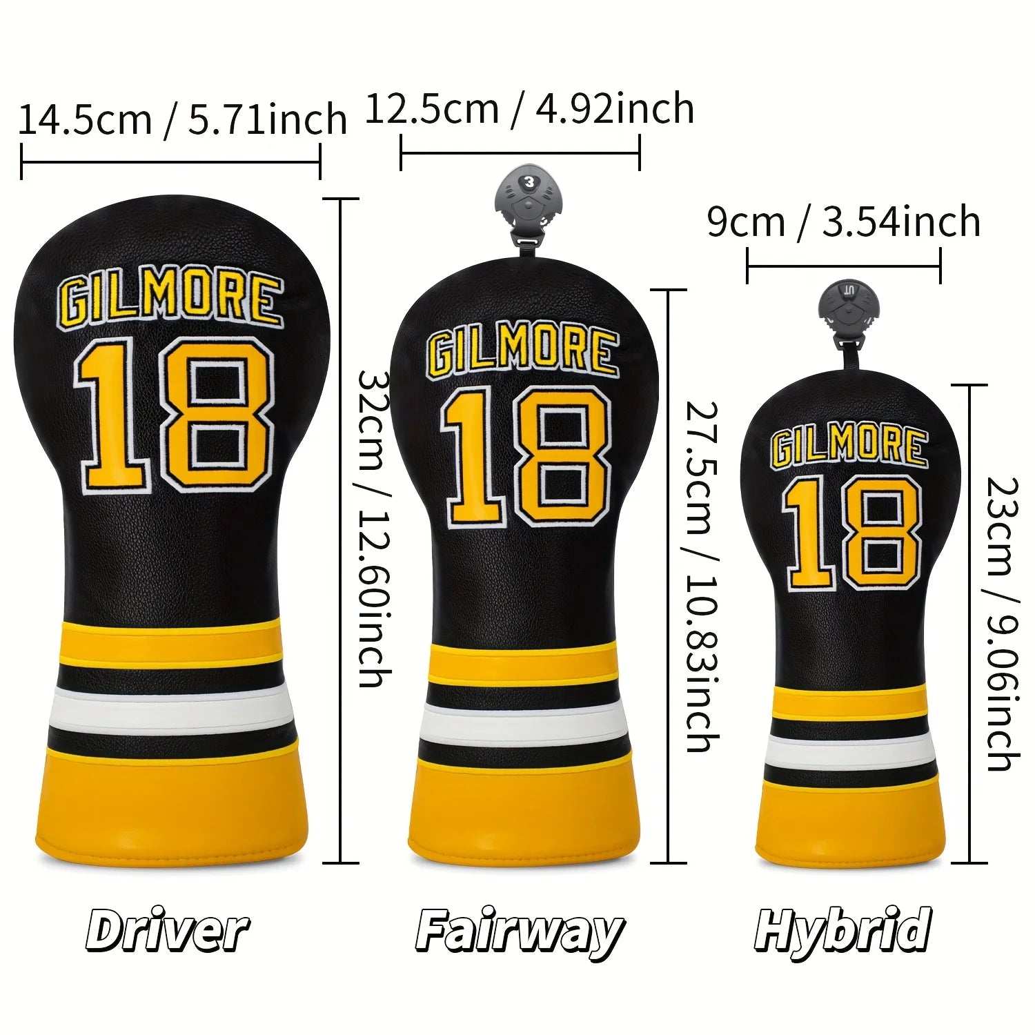 Golf Head Cover - Golf Club Protective Cover